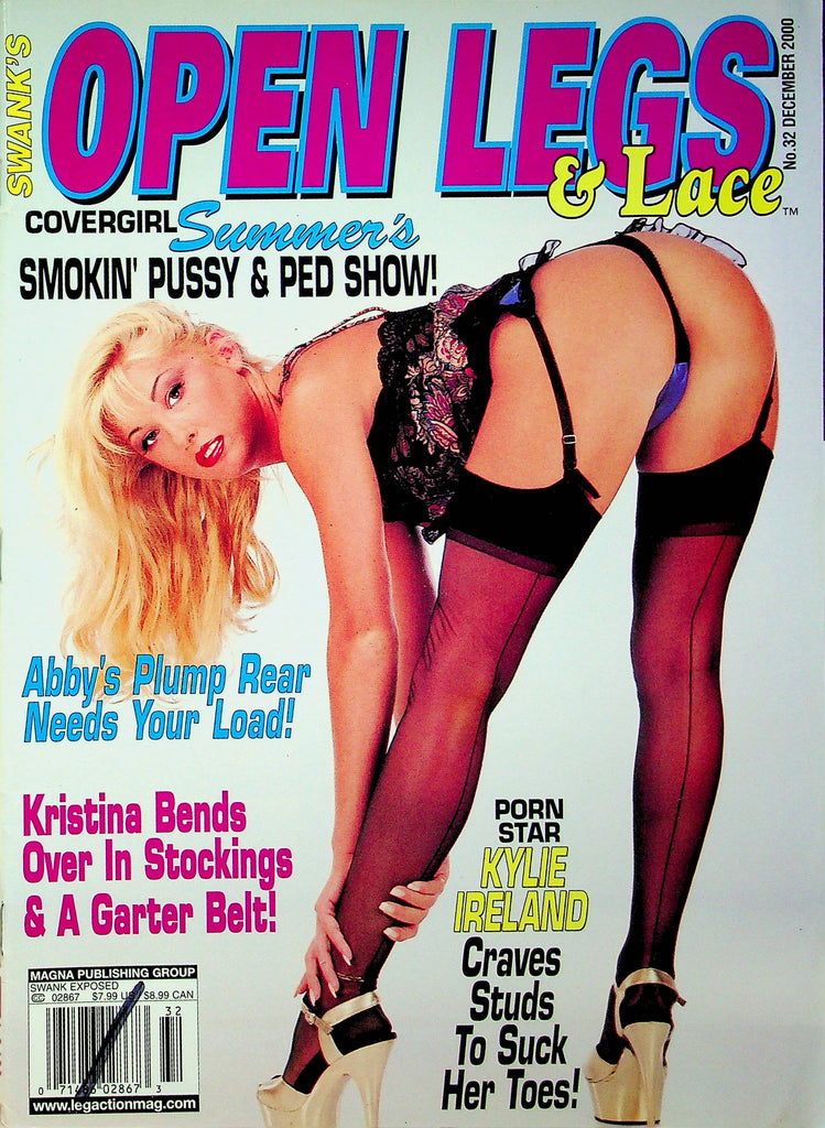 Swank's Open Legs & Lace Magazine Summer & Abby & Kylie Ireland December 2000 062823RP