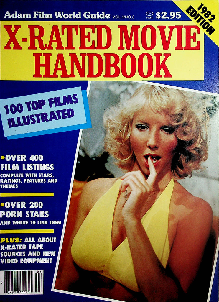 Adam Film World Guide X-Rated Movie Handbook  100 Top Films Illustrated  1982 Edition  050224lm-p2