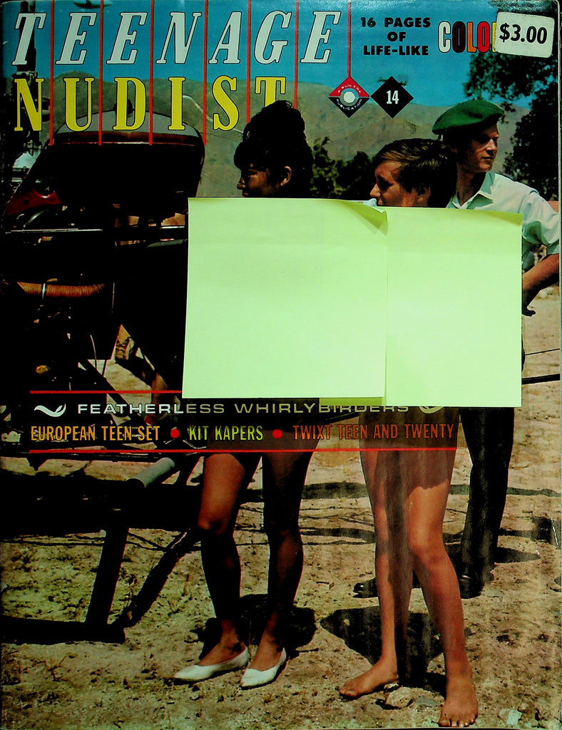 Teenage Nudist 18+ Magazine  European Teen Set / Kit Kapers  #14  1967   072726lmp-GSC