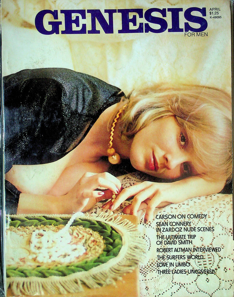 Genesis Men's Magazine Sean Connery & Robert Altman April 1974 062524RP