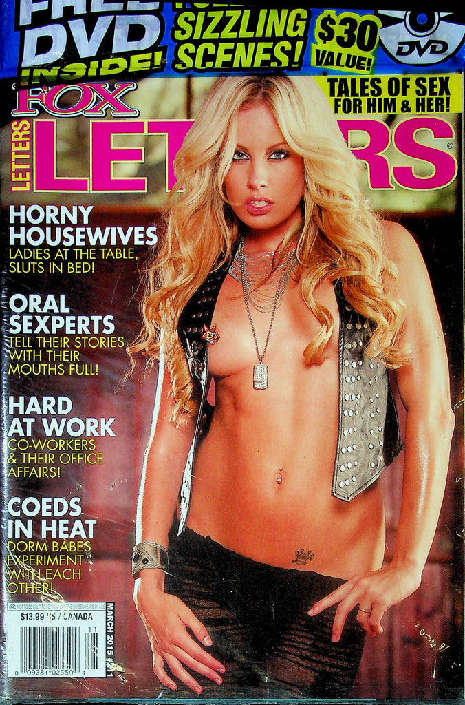 Fox Letters Magazine Co-Workers In Their Office March 2015 #211 SEALED W/DVD 121824RP