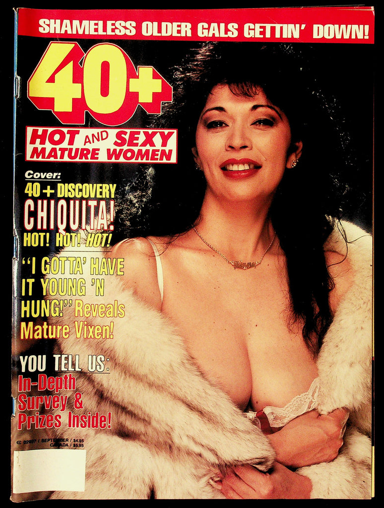 40+ Mature Adult Magazine September 1992 Covergirl Chiquita 090426HRP-25