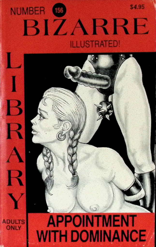 Appointment with Dominance BZ-156 1992 Bizarre Library Illustrated Star Distributors Adult Novel-042524AMP