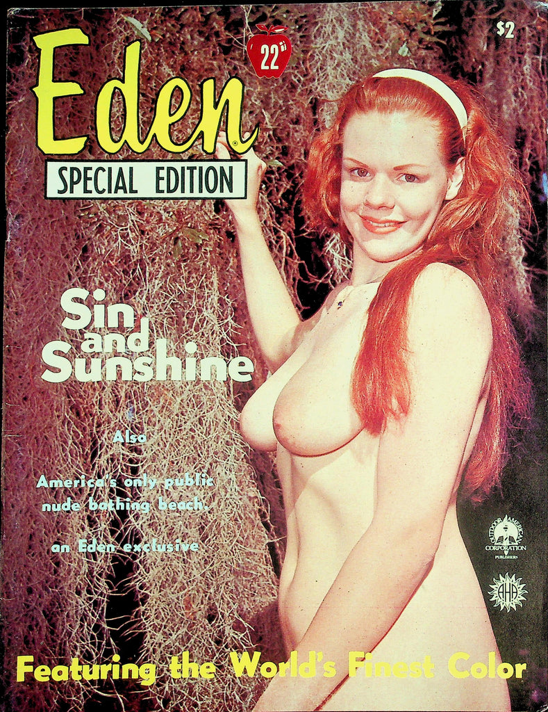 Eden Nudist Magazine  Covergirl Donna / Sin and Sunshine  #22  1965  Special Edition 070826lmp-GSC
