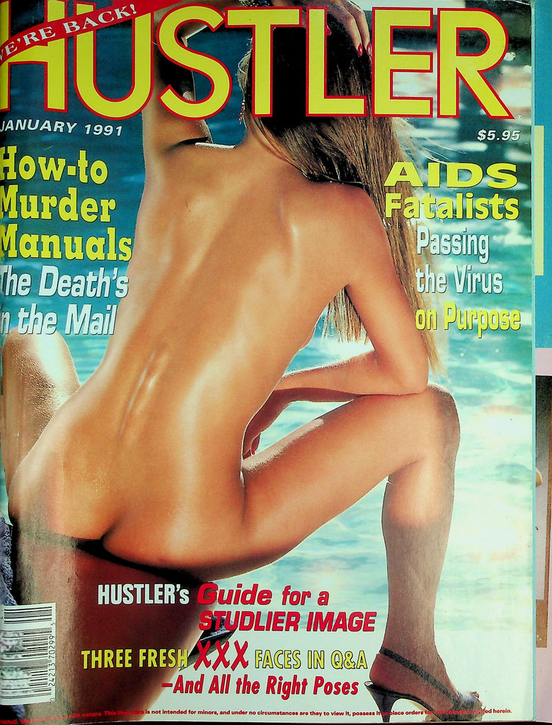 Hustler Magazine  Centerfold Girl Gina  January 1991    022326lmp