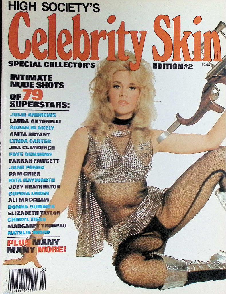 High Society's Celebrity Skin Magazine Special Collector's Edition #2 1979 Jane Fonda 100426LLP