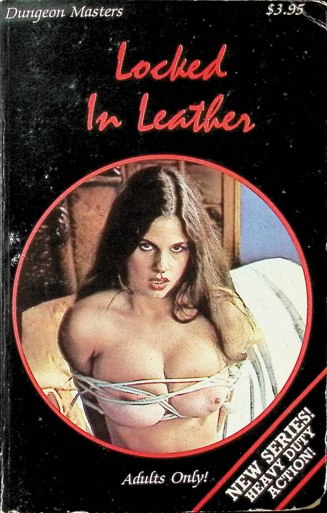 Locked in Leather DM-119 1987 Dungeon Masters Star Distributors Adult Paperback Novel-080624AMP