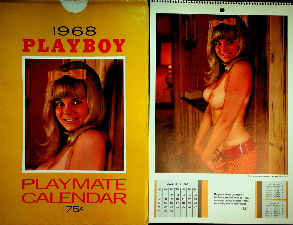 Playboy 1968 Playmate Wall Calendar    051826lmp