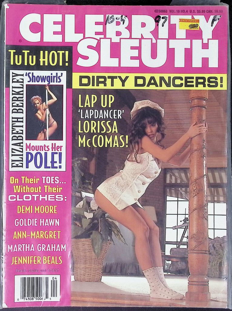 CLEARANCE Celebrity Sleuth Magazine ft. Lorissa McComas Vol.10 No.4 1997 123125AKP-73