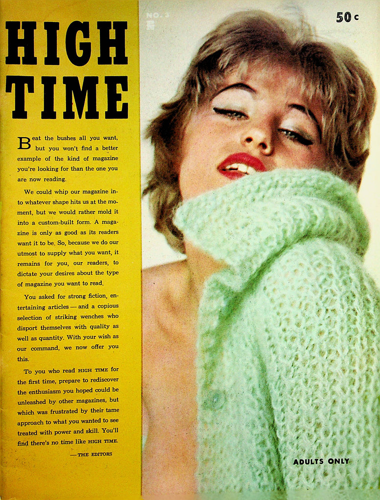 High Time Vintage Magazine Glovely Nude   #3 1961    051123lm-p