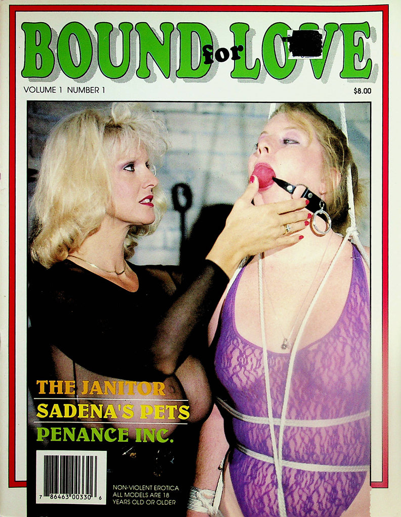 Bound For Love Bondage Magazine The Janitor/ Penance Inc.  vol.1 #1  1995  031425lm-p