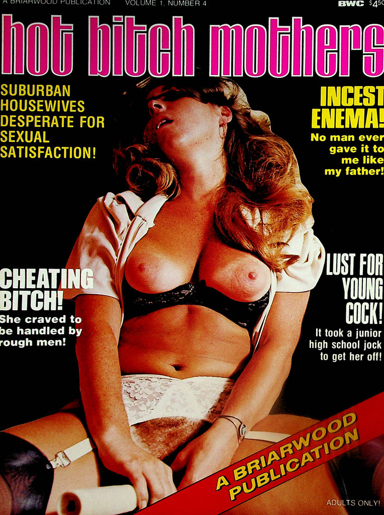Hot Bitch Mothers Magazine  Desperate For Sexual Satisfaction vol.1 #4  1976 Briarwood      052424lm-p
