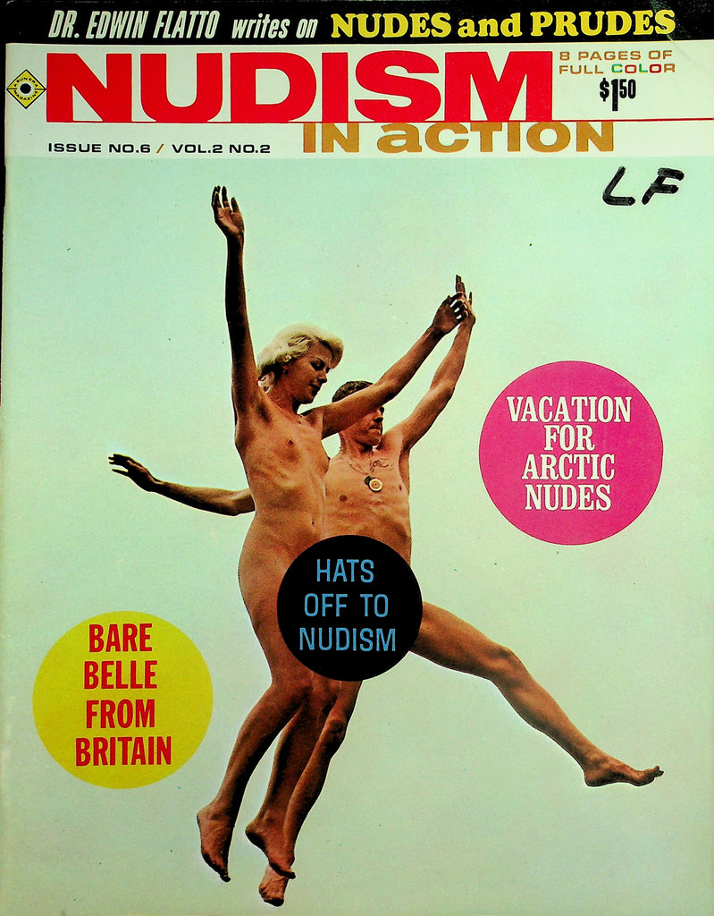 Nudism In Action Magazine  Bare Belle From Britain / Vacation For Arctic Nudes #6 vol.2  1964       070726lmp-GSC