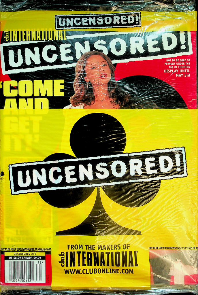 Club International Uncensored Magazine  'Come And Get It!'  #212   new/sealed   031126lmp2