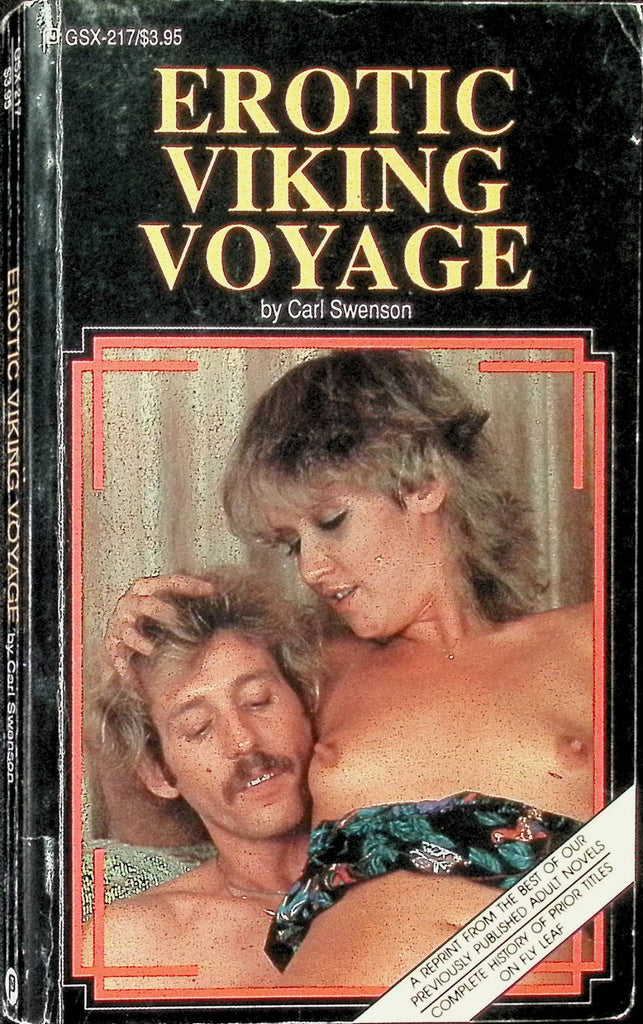 Erotic Viking Voyage by Carl Swenson GSX-217 1991 Reprint American Art Adult Novel-050124AMP