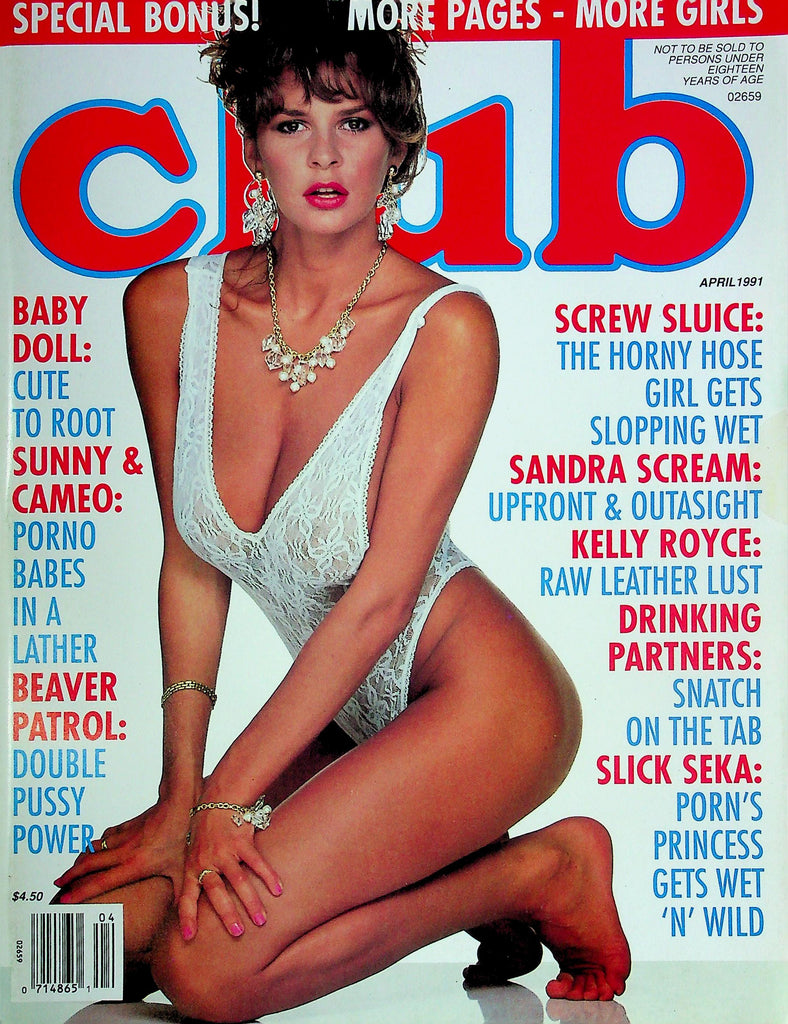 Club Magazine Ft. Sunny & Sandra Scream April 1991 022125RP