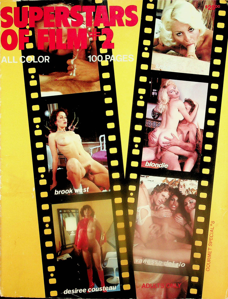 Superstars Of Film Magazine  Seka, Blondie, Vanessa Del Rio, Lisa De Leeuw  and More!  #2  1980's  100's    091025lm-p