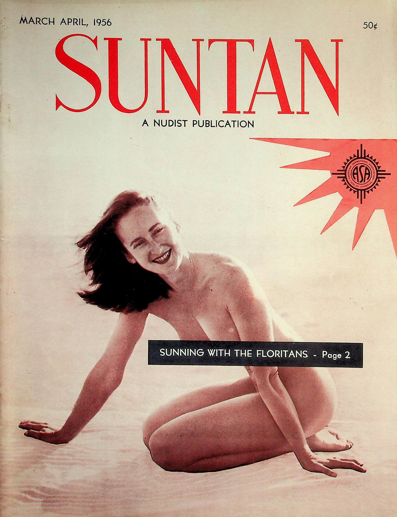 Suntan Nudist Magazine  Sunning With The Floritans  March-April 1956   071426lmp-GSC