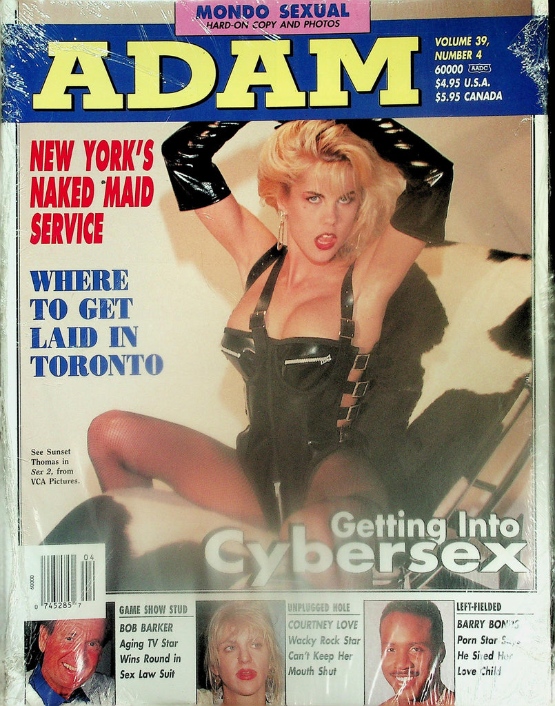 Adam Magazine  Covergirl Sunset Thomas  vol.39 #4  New    111525lm-p2