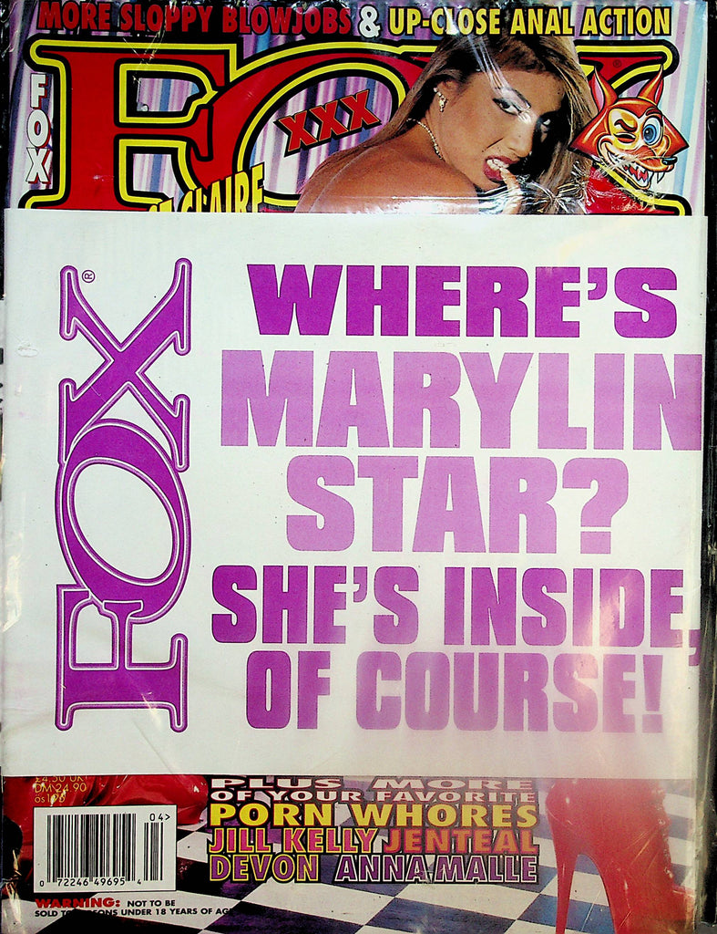 Fox Magazine  Jill Kelly, Jenteal, Devon, Anna Malle & More!    new/sealed   122924lm-p