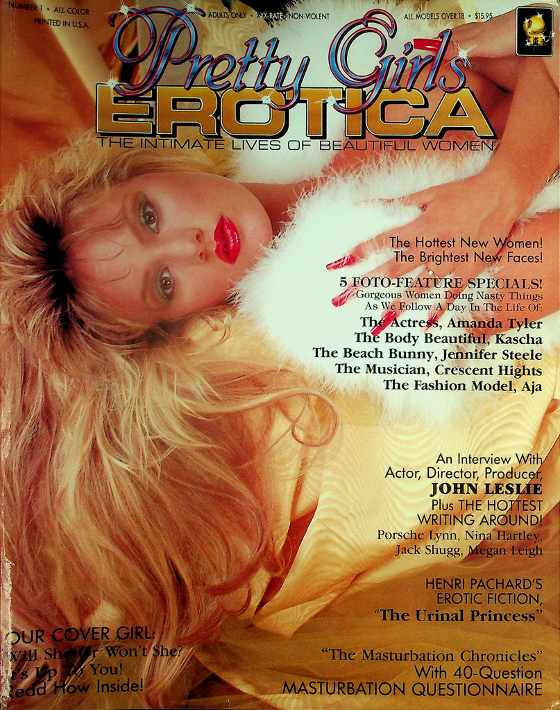 Pretty Girls Magazine  Covergirl Leanna / Kascha The Body Builder  #1 September 1988  100926lmp-GSC