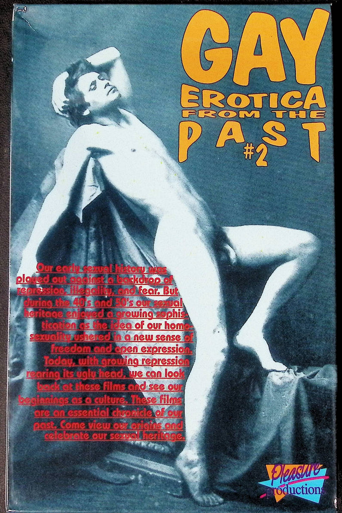 Gay Erotica From The Past #2 Pleasure Productions Gay VHS 1995 101824JKVHS2