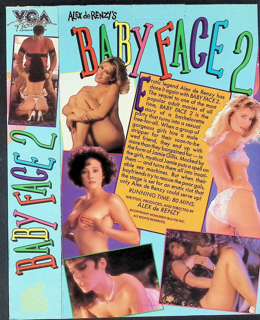 Baby Face 2 with Taija Rae Lois Ayers Stacey Donovan Adult VHS VCA Pictures 050726AKVHS