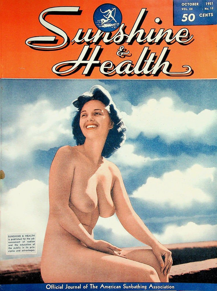 Sunshine & Health Nudist Magazine  Nudist Conventions  October 1951    040826lmp