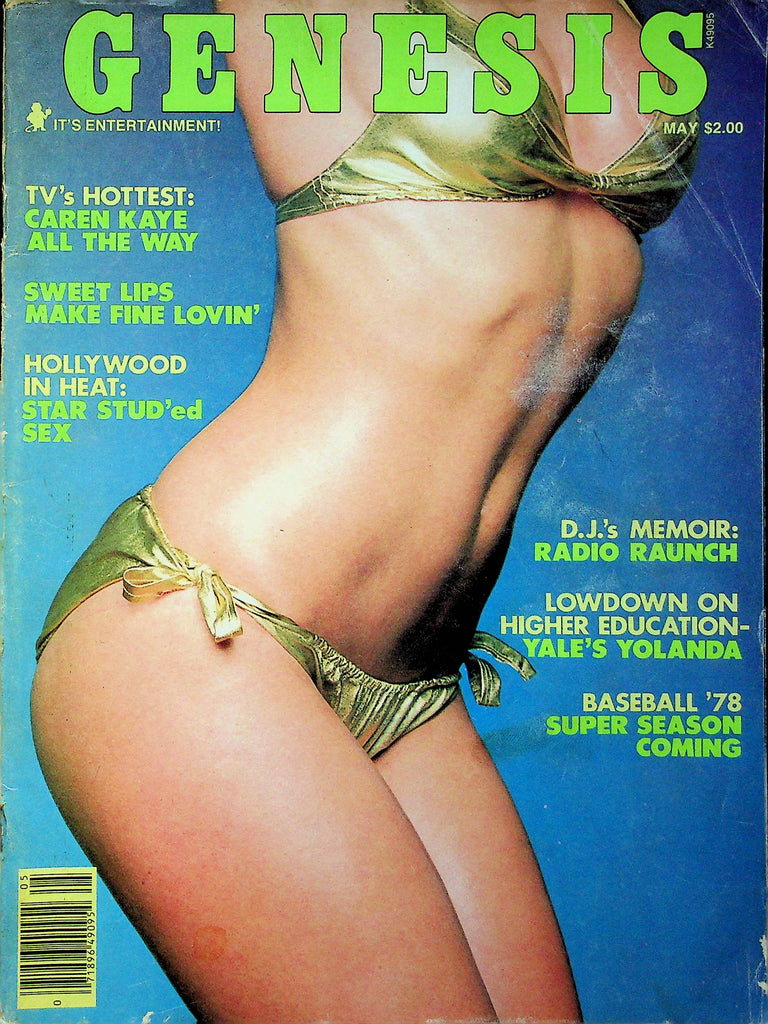 Genesis Magazine Caren Kaye May 1978 071923RP