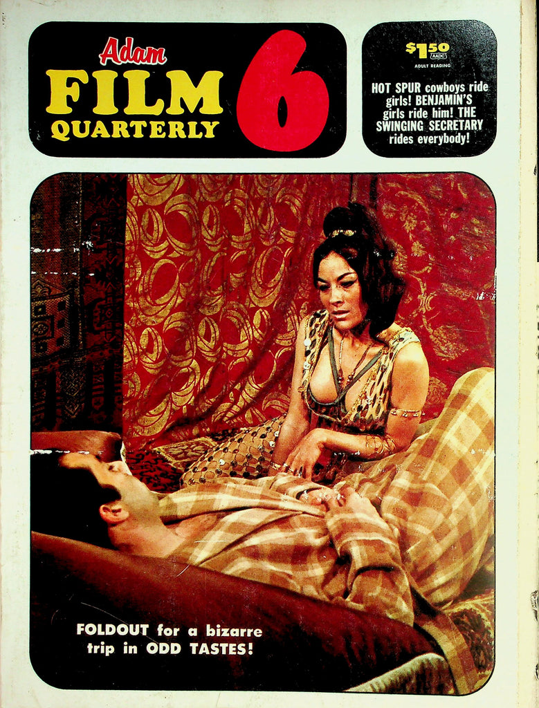 Adam Film Quarterly Magazine   Cover: Odd Tastes  #6  September 1968     040226lmp
