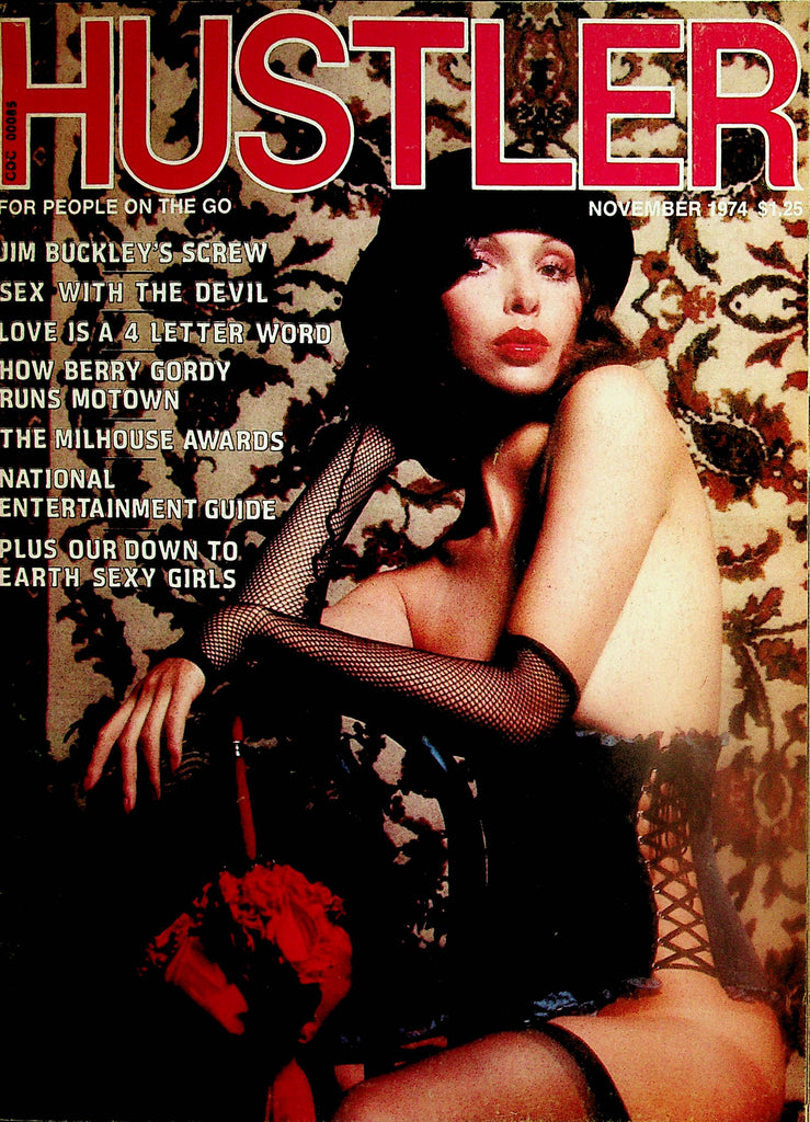 Hustler Magazine  Centerfold Girl Lorraine / Jim Buckley's Screw  November 1974    031225lm-p