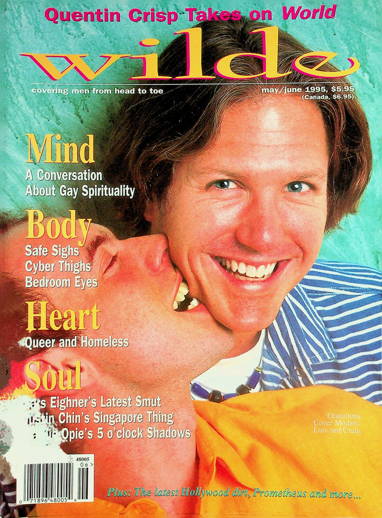 Wilde Gay Magazine  Cover Models Luis and Craig  May/June 1995  031826lmp