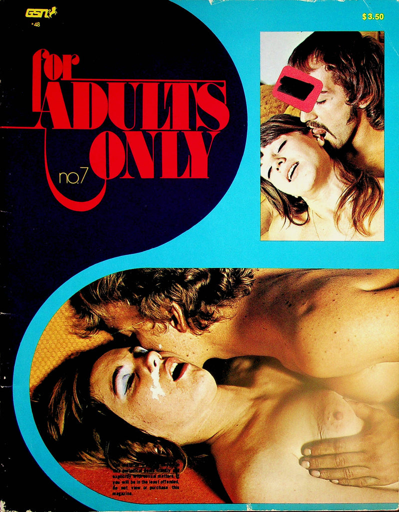 For Adults Only Magazine   Instant Sex  #7  1973   050725lm-p