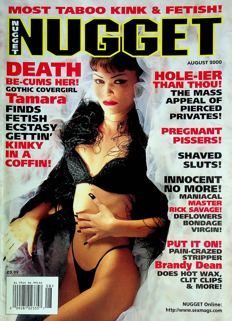 Nugget Adult BDSM Magazine Rick Savage August 2000 061024RP