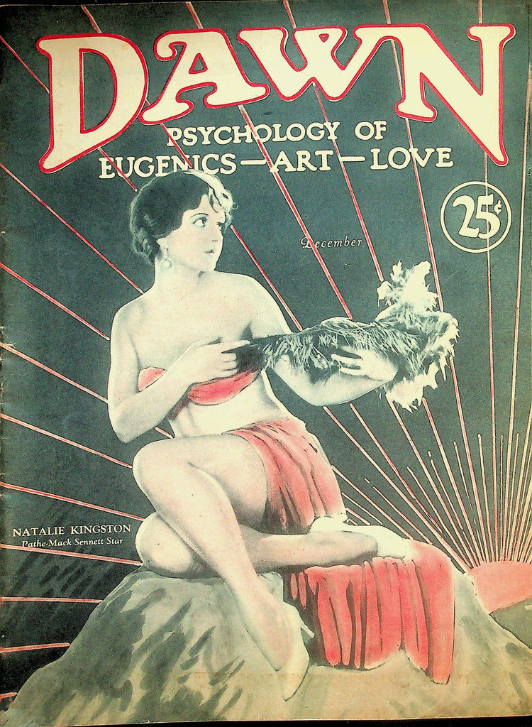 Dawn Psychology Of Eugeics-Art-Love Magazine  Cover: Natalie Kingston  December 1926      070826lmp-GSC