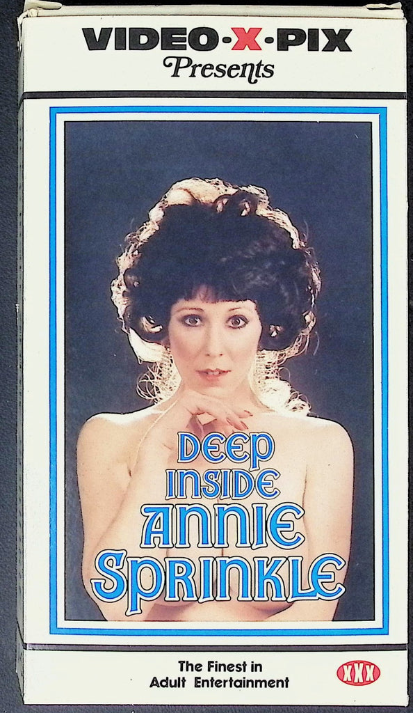 Deep Inside Annie Sprinkle Adult VHS Video-X-Pix 052626AKVHS2