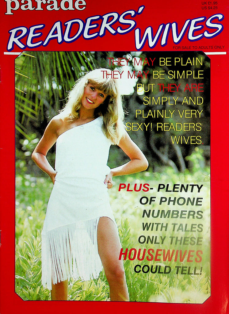 Parade Readers' Wives Magazine  Sultry Samantha  #29 1990's  021126lmp