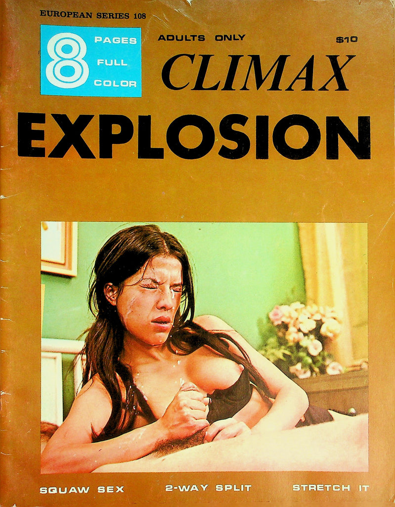 Climax Explosion Magazine  2-Way Split / Stretch It  #108  1970's   091226lmp-GSC