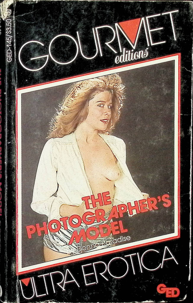 The Photographer's Model by Donna Paradise GED-145 1983 Ultra Erotica Gourmet Editions Adult Novel-050124AMP