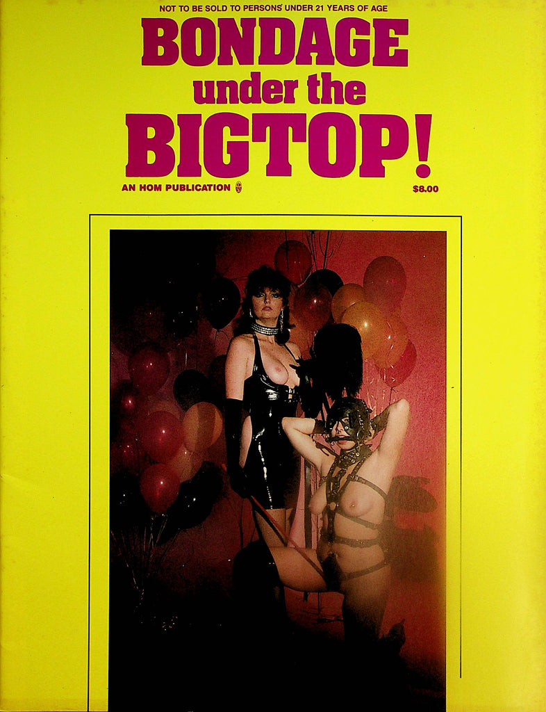 Bondage Under The Big Top! Magazine 1987  by HOM  120924lm-p