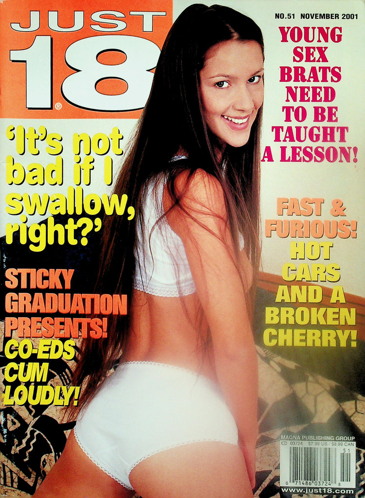 Just 18 Magazine  "It's Not Bad If I Swallow, Right?"  November 2001   120225lmp
