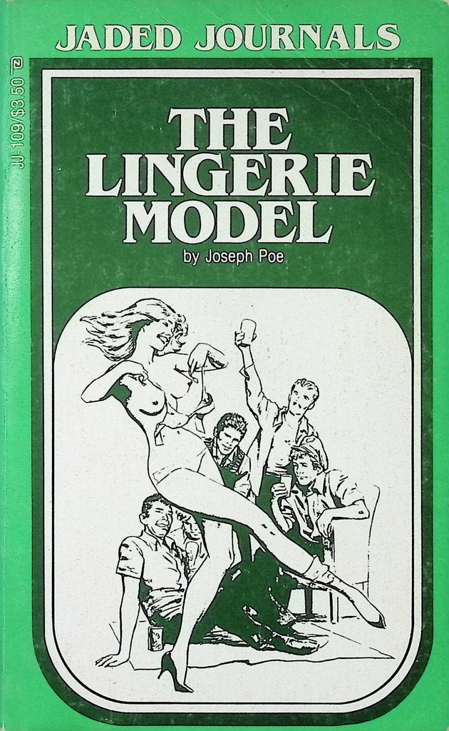 The Lingerie Model by Joseph Poe JJ-109 1981 Jaded Journals Adult Paperback Novel-081324AMP