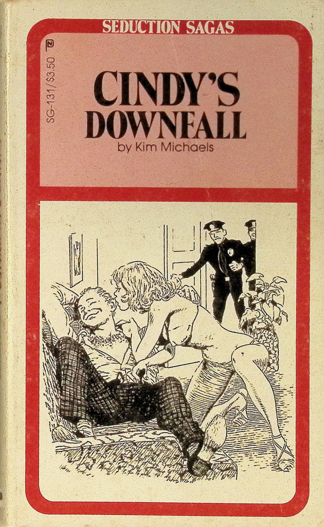 Cindy's Downfall by Kim Michaels Seduction Sagas SG-131 1982 Adult Paperback Novel 082925AMP