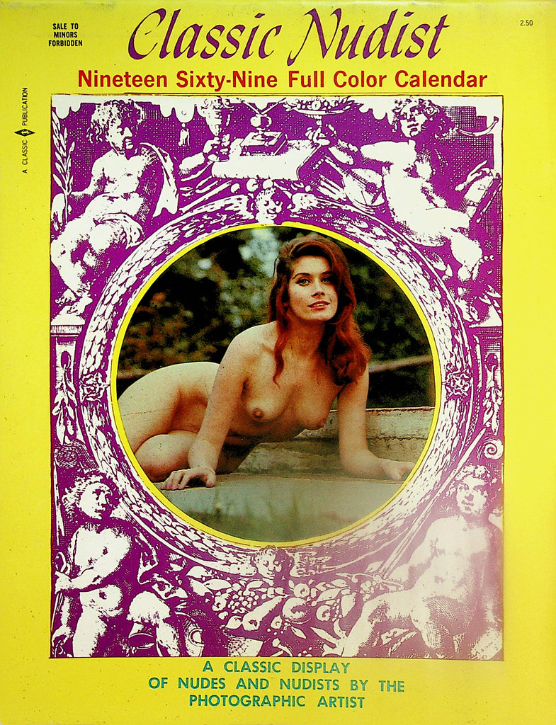 Classic Nudist 1969 Full Color Calendar   052524lm-p