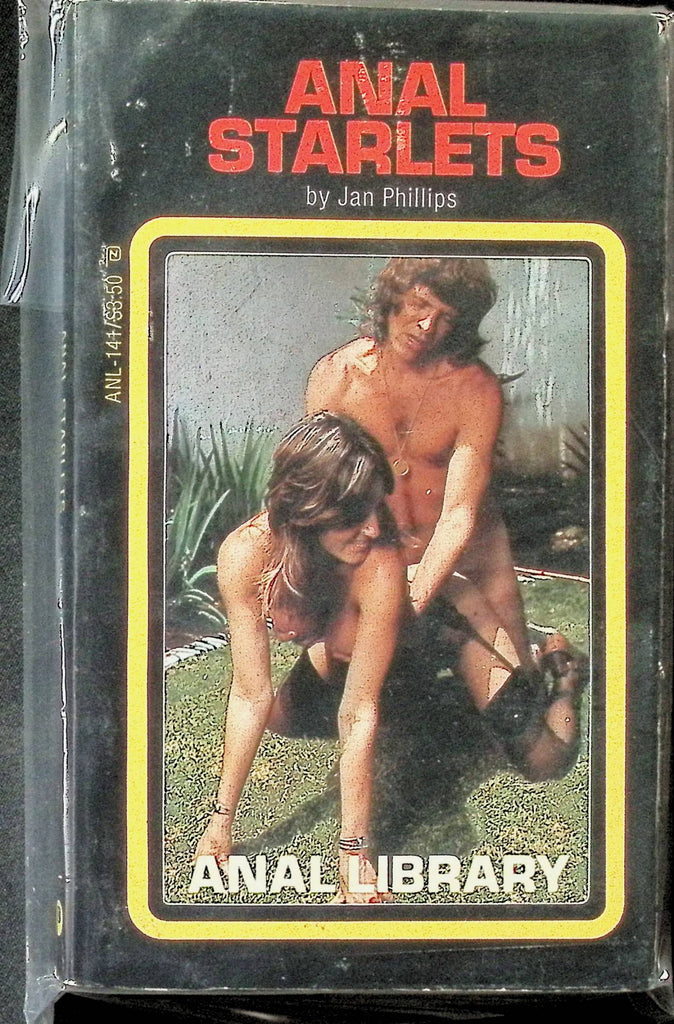 Anal Starlets by Jan Phillips ANL-141 1980s Anal Library Adult Paperback Novel -112024AMP