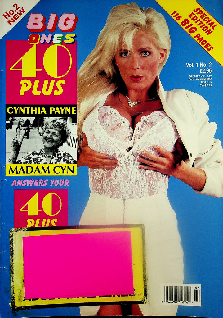 Big Ones 40 Plus Busty Magazine  Covergirl Sandra, Megan and More!  vol.1 #2 1991    061125lm-p