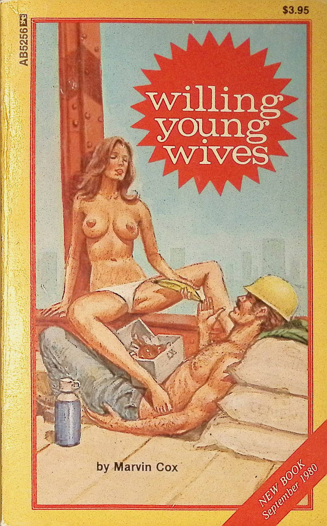 Willing Young Wives by Marvin Cox 1980 AB5256 Greenleaf Classics Adult Paperback Novel 072325AMP
