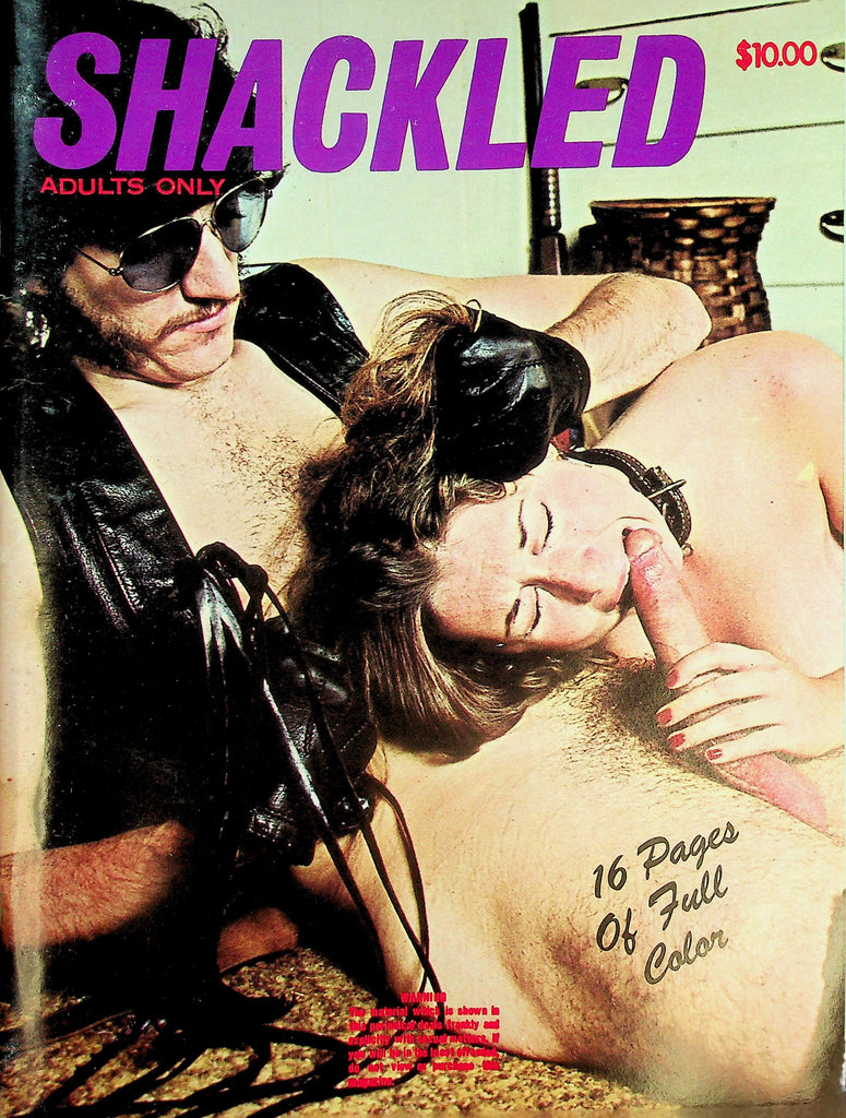 Shackled Fetish Magazine  Sadism & Masochism #1  1970's  092526lmp-GSC