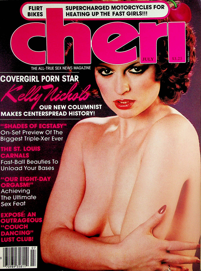 Cheri Magazine  Covergirl Kelly Nichols / Eight-Day Orgasm   July 1983   020624lm-p2