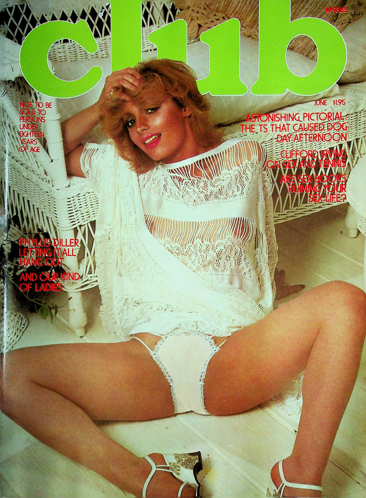 Club Magazine Phyllis Diller & Clifford Irving June 1977 041025RP